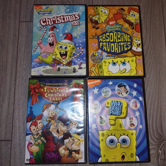 SPONGEBOB and Flintstones Christmas 🎄⛄ - Picture 1 of 2